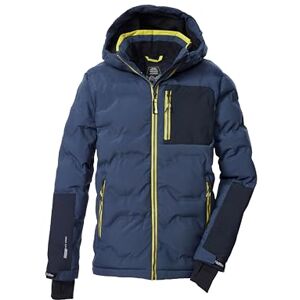 Killtec Jungen Ski-Steppjacke/Funktionsjacke mit Kapuze und Schneefang KSW 203 BYS QLTD JCKT, nachtblau/schwarzblau/dunkellime, 164, 43470-000 Killtec Jungen Ski-Steppjacke/Funktionsjacke mit Kapuze und Schneefang KSW 203 BYS QLTD JCKT, nachtblau/schwarzblau/dunkellime, 164, 43470-000