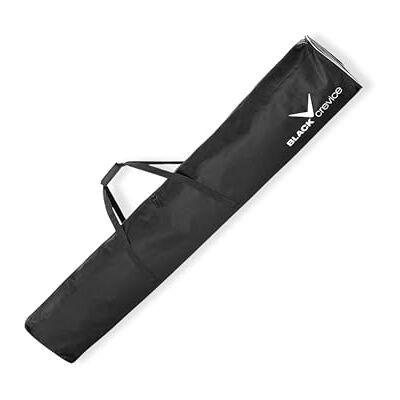Black Crevice Skitasche, schwarz/Silber, 190 x 13 x 30 cm, 74 Liter, BCR151005-1 Black Crevice Skitasche, schwarz/Silber, 190 x 13 x 30 cm, 74 Liter, BCR151005-1