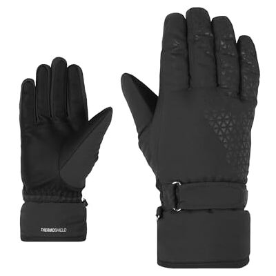 ZIENER KISAR AS Skihandschuhe - Schwarz - Gr. 6,5 ZIENER KISAR AS Skihandschuhe - Schwarz - Gr. 6,5