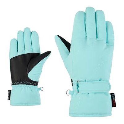 Ziener Mädchen LAMONIA-Z Ski-Handschuhe/Wintersport Primaloft, wasserabweisend, PFC frei, Radiant Lagoon, 6, Türkis Ziener Mädchen LAMONIA-Z Ski-Handschuhe/Wintersport Primaloft, wasserabweisend, PFC frei, Radiant Lagoon, 6, Türkis