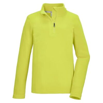 Killtec Jungen Fleeceshirt mit Stehkragen und Reißverschluss KSW 248 BYS FLC SHRT, Lime, 176, 43382-000 Killtec Jungen Fleeceshirt mit Stehkragen und Reißverschluss KSW 248 BYS FLC SHRT, Lime, 176, 43382-000