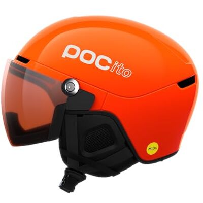 POC ito Obex Visor Kinder Skihelm – Integriertes Visier mit Clarity by ™, MIPS & RECCO® Schutz, Belüftet, Verstellbare Passform & Komfort für Junge Wintersportler POC ito Obex Visor Kinder Skihelm – Integriertes Visier mit Clarity by ™, MIPS & RECCO® Schutz, Belüftet, Verstellbare Passform & Komfort für Junge Wintersportler