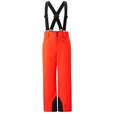 Ziener Kinder AXI-Z Ski-Hose/Schnee-Hose wasserdicht, Träger, OrangeRed, 152 Ziener Kinder AXI-Z Ski-Hose/Schnee-Hose wasserdicht, Träger, OrangeRed, 152