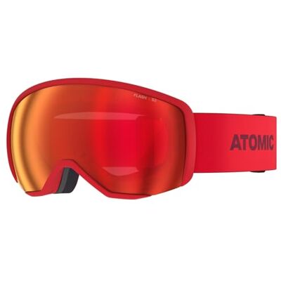 Atomic REVENT JR S FLASH Kinder-Skibrille I Kleine Ski- & Snowboardbrille mit Flash Scheibentechnologie für klare Sicht I Unisex-Ski-Brille mit Live Fit Rahmen für individuelle Passform Atomic REVENT JR S FLASH Kinder-Skibrille I Kleine Ski- & Snowboardbrille mit Flash Scheibentechnologie für klare Sicht I Unisex-Ski-Brille mit Live Fit Rahmen für individuelle Passform