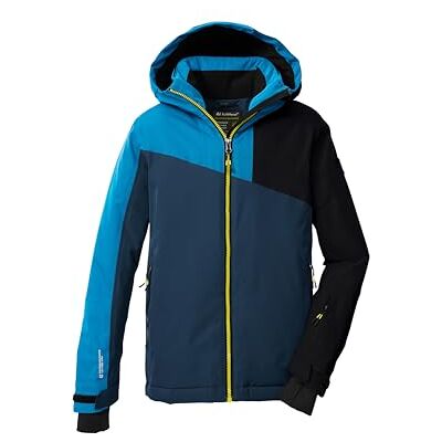 Killtec Jungen Skijacke/Funktionsjacke mit Kapuze und Schneefang KSW 192 BYS SKI JCKT, dunkel blau/himmel blau/schwarz blau, 116, 43475-000 Killtec Jungen Skijacke/Funktionsjacke mit Kapuze und Schneefang KSW 192 BYS SKI JCKT, dunkel blau/himmel blau/schwarz blau, 116, 43475-000
