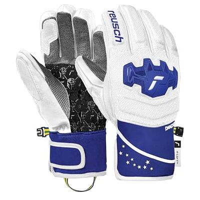 Reusch Worldcup Warrior GS Junior Skihandschuhe – Warme Racing-Handschuhe für Kinder & Jugendliche, Wind- & wasserabweisend, Ziegenleder-Innenhand, Knöchelschutz & Fingerpolsterung, Ski & Wintersport Reusch Worldcup Warrior GS Junior Skihandschuhe – Warme Racing-Handschuhe für Kinder & Jugendliche, Wind- & wasserabweisend, Ziegenleder-Innenhand, Knöchelschutz & Fingerpolsterung, Ski & Wintersport