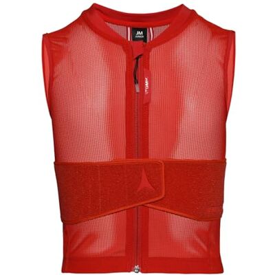 Atomic Live Shield AMID Lite Vest JR I Kinder-Protektorenweste mit AMID-Technologie für maximalen Schutz I Ergonomischer Rückenprotektor aus atmungsaktivem Mesh I Ski-Schutzweste mit Taillengurt Atomic Live Shield AMID Lite Vest JR I Kinder-Protektorenweste mit AMID-Technologie für maximalen Schutz I Ergonomischer Rückenprotektor aus atmungsaktivem Mesh I Ski-Schutzweste mit Taillengurt