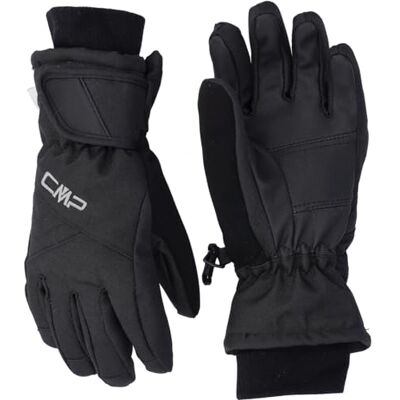 CMP Twill-Skihandschuhe für Kinder, Schwarz, 5 CMP Twill-Skihandschuhe für Kinder, Schwarz, 5