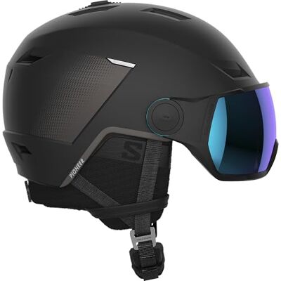 Salomon PIONEER LT VISOR Helmet, Unisex Ski and Snowboard Helmet For Snowboarding, Mountain Safety, Outdoor Sports Salomon PIONEER LT VISOR Helmet, Unisex Ski and Snowboard Helmet For Snowboarding, Mountain Safety, Outdoor Sports