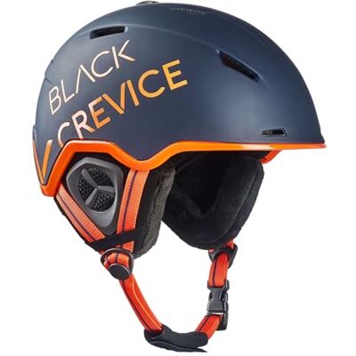 Black Crevice Skihelm Vail I Stoßfester Skihelm in sportlichem Design I Skihelm Herren & Damen I Snowboard-Helm I Atmungsaktiver Ski-Helm I Größenverstellbar Black Crevice Skihelm Vail I Stoßfester Skihelm in sportlichem Design I Skihelm Herren & Damen I Snowboard-Helm I Atmungsaktiver Ski-Helm I Größenverstellbar
