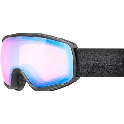 Uvex victorious S FM stylische, verspiegelte Skibrille mit Anti-Fog-Beschichtung speziell für schmale Gesichtsformen, geeignet für Damen und Herren black/blue-clear one size Uvex victorious S FM stylische, verspiegelte Skibrille mit Anti-Fog-Beschichtung speziell für schmale Gesichtsformen, geeignet für Damen und Herren black/blue-clear one size