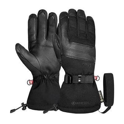 Reusch Morvan Gore-TEX Skihandschuhe Unisex – wasserdicht, Winddicht, atmungsaktiv, Primaloft Gold Isolation, veganes Leder, Premium Softshell, Comfort Leash, Wintersport für Damen & Herren Reusch Morvan Gore-TEX Skihandschuhe Unisex – wasserdicht, Winddicht, atmungsaktiv, Primaloft Gold Isolation, veganes Leder, Premium Softshell, Comfort Leash, Wintersport für Damen & Herren