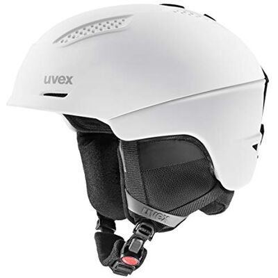 Uvex Ultra robuster, Leichter Skihelm mit optimaler Belüftung und individueller Größeneinstellung für Damen und Herren White/Black 51-55 cm Uvex Ultra robuster, Leichter Skihelm mit optimaler Belüftung und individueller Größeneinstellung für Damen und Herren White/Black 51-55 cm