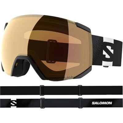 Salomon RADIUM PHOTO Goggles, Unisex Anti-Fog Ski Goggles for Ski Snowboard and Mountain Adventures Salomon RADIUM PHOTO Goggles, Unisex Anti-Fog Ski Goggles for Ski Snowboard and Mountain Adventures