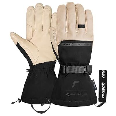 Reusch Skihandschuhe für Herren & Damen extra warm mit Leder & Softshell Reusch Skihandschuhe für Herren & Damen extra warm mit Leder & Softshell