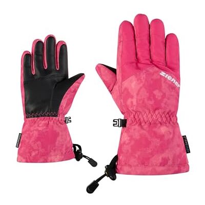 Ziener Kinder Lett-Z Ski-Handschuhe/Wintersport wasserdicht, atmungsaktiv, pop pink, 6,5 Ziener Kinder Lett-Z Ski-Handschuhe/Wintersport wasserdicht, atmungsaktiv, pop pink, 6,5
