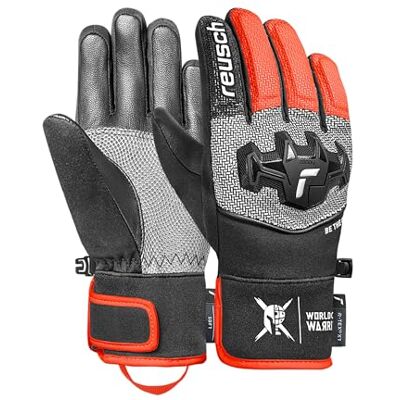 Reusch Worldcup Warrior R-TEX XT Junior Skihandschuhe für Kinder & Jugendliche – wasserdicht, atmungsaktiv, Winddicht, Ziegenleder-Innenhand, Composite Knöchelschutz, Softshell Reusch Worldcup Warrior R-TEX XT Junior Skihandschuhe für Kinder & Jugendliche – wasserdicht, atmungsaktiv, Winddicht, Ziegenleder-Innenhand, Composite Knöchelschutz, Softshell