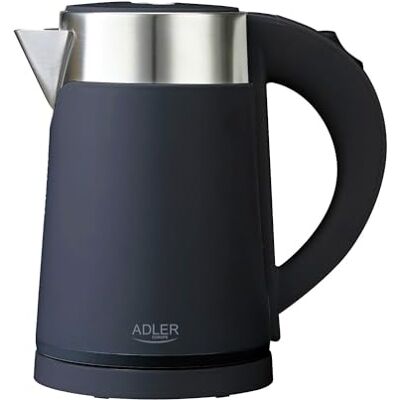 Adlereurope Adler AD 1372 Wasserkocher, Schwarz, 0,6L – Kompakter Wasserkocher für kleine Küchen, ideal für eine oder zwei Tassen Tee oder Kaffee, schnelle Aufheizung, platzsparendes Design, einfach zu bedienen Adlereurope Adler AD 1372 Wasserkocher, Schwarz, 0,6L – Kompakter Wasserkocher für kleine Küchen, ideal für eine oder zwei Tassen Tee oder Kaffee, schnelle Aufheizung, platzsparendes Design, einfach zu bedienen
