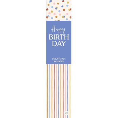 Heye Design Geburtstagskalender Langplaner mini: Ein Ort für alle Ehrentage Ihrer Liebsten: Ewiger Kalender mit formschönen Illustrationen und modernen Mustern im Format 7 x 33 cm (Bürokalender ) Heye Design Geburtstagskalender Langplaner mini: Ein Ort für alle Ehrentage Ihrer Liebsten: Ewiger Kalender mit formschönen Illustrationen und modernen Mustern im Format 7 x 33 cm (Bürokalender )