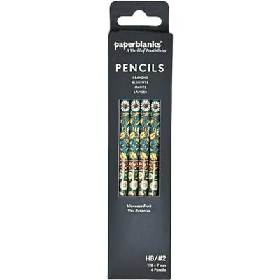 Paperblanks Viennese Fruit (Vox Botanica) Pencil (4 Pack) Paperblanks Viennese Fruit (Vox Botanica) Pencil (4 Pack)
