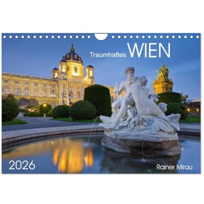 CALVENDO Traumhaftes Wien 2026 (Wandkalender 2026 DIN A4 quer), Monatskalender: 12 atemberaubende Fotografien aus dem facettenreichen Wien ( Orte) CALVENDO Traumhaftes Wien 2026 (Wandkalender 2026 DIN A4 quer), Monatskalender: 12 atemberaubende Fotografien aus dem facettenreichen Wien ( Orte)