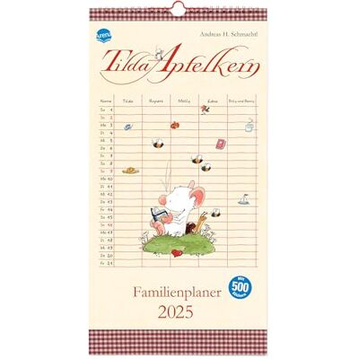 Arena Tilda Apfelkern. Familienplaner 2025: Kalender für die ganze Familie, mit 500 Stickern Arena Tilda Apfelkern. Familienplaner 2025: Kalender für die ganze Familie, mit 500 Stickern