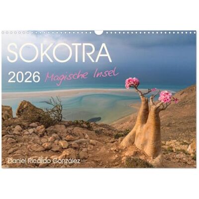 CALVENDO SOKOTRA Magische Insel (Wandkalender 2026 DIN A3 quer), Monatskalender: Faszinierende Natur der Insel Sokotra ( Natur) CALVENDO SOKOTRA Magische Insel (Wandkalender 2026 DIN A3 quer), Monatskalender: Faszinierende Natur der Insel Sokotra ( Natur)