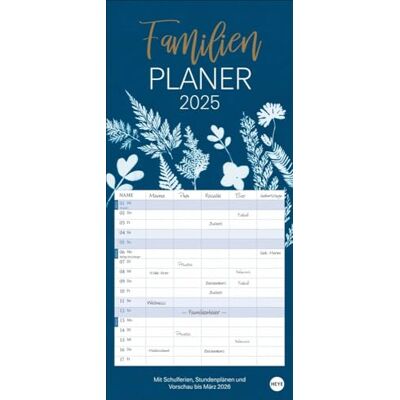 Heye Indigo Familienplaner 2025: Großer Familienkalender mit schönem Design und viel Platz für Termine: Organisationstool und Blickfang in einem! Kalender 2025 mit 5 Spalten. (Familienplaner ) Heye Indigo Familienplaner 2025: Großer Familienkalender mit schönem Design und viel Platz für Termine: Organisationstool und Blickfang in einem! Kalender 2025 mit 5 Spalten. (Familienplaner )