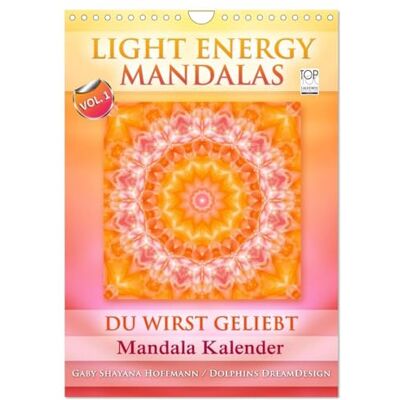 CALVENDO Light Energy Mandalas Kalender Vol. 1 (Wandkalender 2026 DIN A4 hoch), Monatskalender: Lichtvolle Mandalas mit inspirierenden Seelenbotschaften ( Gesundheit) CALVENDO Light Energy Mandalas Kalender Vol. 1 (Wandkalender 2026 DIN A4 hoch), Monatskalender: Lichtvolle Mandalas mit inspirierenden Seelenbotschaften ( Gesundheit)