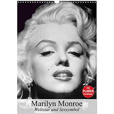 CALVENDO Marilyn Monroe. Weltstar und Sexsymbol (Wandkalender 2026 DIN A3 hoch), Monatskalender: Der meistfotografierte Filmstar des 20. Jahrhunderts ( Menschen) CALVENDO Marilyn Monroe. Weltstar und Sexsymbol (Wandkalender 2026 DIN A3 hoch), Monatskalender: Der meistfotografierte Filmstar des 20. Jahrhunderts ( Menschen)