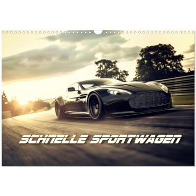 CALVENDO Schnelle Sportwagen (Wandkalender 2026 DIN A3 quer), Monatskalender: Ein Jahr in der faszinierenden und atemberaubenden Welt der Supersportwagen ( Mobilitaet) CALVENDO Schnelle Sportwagen (Wandkalender 2026 DIN A3 quer), Monatskalender: Ein Jahr in der faszinierenden und atemberaubenden Welt der Supersportwagen ( Mobilitaet)