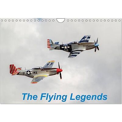 CALVENDO The Flying Legends (Wall Calendar 2026 DIN A4 Landscape), 12 Month Wall Calendar: Famous aircraft of WW2 ( Places) CALVENDO The Flying Legends (Wall Calendar 2026 DIN A4 Landscape), 12 Month Wall Calendar: Famous aircraft of WW2 ( Places)