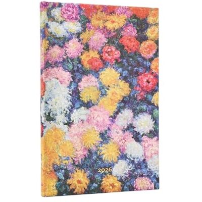 Paperblanks 2026 Monet's Chrysanthemums Maxi 12-month Vertical Hardcover Flexi Dayplanner 2026 (Elastic Band Closure) Paperblanks 2026 Monet's Chrysanthemums Maxi 12-month Vertical Hardcover Flexi Dayplanner 2026 (Elastic Band Closure)