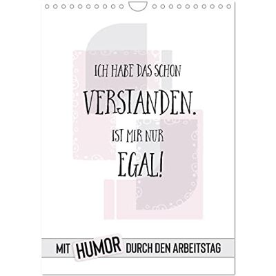 CALVENDO Mit Humor durch den Arbeitstag (Wandkalender 2026 DIN A4 hoch), Monatskalender: Wer lacht, hat noch Reserven ( Spass) CALVENDO Mit Humor durch den Arbeitstag (Wandkalender 2026 DIN A4 hoch), Monatskalender: Wer lacht, hat noch Reserven ( Spass)