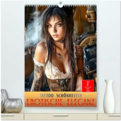 CALVENDO Tattoo Schönheiten erotische Eleganz (hochwertiger Premium Wandkalender 2026 DIN A2 hoch), Kunstdruck in Hochglanz: Einzigartiger Körperschmuck für aufregende Schönheiten. ( Erotik) CALVENDO Tattoo Schönheiten erotische Eleganz (hochwertiger Premium Wandkalender 2026 DIN A2 hoch), Kunstdruck in Hochglanz: Einzigartiger Körperschmuck für aufregende Schönheiten. ( Erotik)