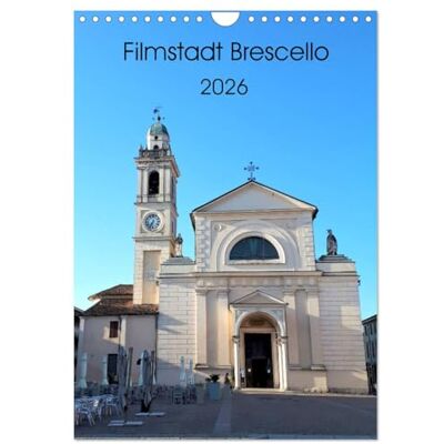 CALVENDO Filmstadt Brescello (Wandkalender 2026 DIN A4 hoch), Monatskalender: Die Kulisse von Don Camillo und Peppone ( Orte) CALVENDO Filmstadt Brescello (Wandkalender 2026 DIN A4 hoch), Monatskalender: Die Kulisse von Don Camillo und Peppone ( Orte)
