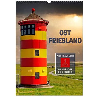 CALVENDO Ostfriesland Appetit auf mehr (Wandkalender 2026 DIN A3 hoch), Monatskalender: Ein kulinarischer Wandkalender mit original ostfriesischen Rezepten. ( Lifestyle) CALVENDO Ostfriesland Appetit auf mehr (Wandkalender 2026 DIN A3 hoch), Monatskalender: Ein kulinarischer Wandkalender mit original ostfriesischen Rezepten. ( Lifestyle)