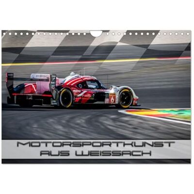 CALVENDO Motorsportkunst aus Weissach (Wandkalender 2026 DIN A4 quer), Monatskalender CALVENDO Motorsportkunst aus Weissach (Wandkalender 2026 DIN A4 quer), Monatskalender
