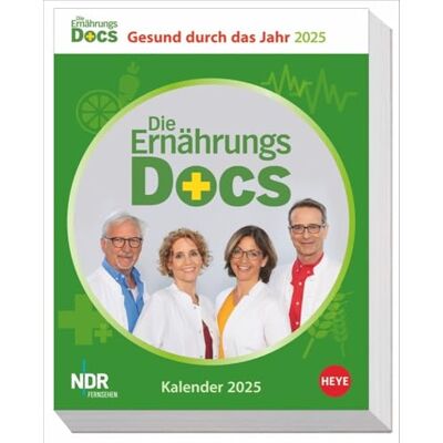 Heye Die Ernährungs-Docs Gesund durch das Jahr Tagesabreißkalender 2025: Die tägliche Dosis Wissen über gesunde Ernährung: Der kleine Aufstellkalender ... ihr Wohlbefinden (Tagesabreißkalender ) Heye Die Ernährungs-Docs Gesund durch das Jahr Tagesabreißkalender 2025: Die tägliche Dosis Wissen über gesunde Ernährung: Der kleine Aufstellkalender ... ihr Wohlbefinden (Tagesabreißkalender )
