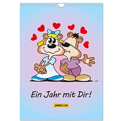 CALVENDO Ein Jahr mit Dir! (Wandkalender 2026 DIN A4 hoch), Monatskalender: Begleiter für Verliebte durch das Jahr. ( Spass) CALVENDO Ein Jahr mit Dir! (Wandkalender 2026 DIN A4 hoch), Monatskalender: Begleiter für Verliebte durch das Jahr. ( Spass)