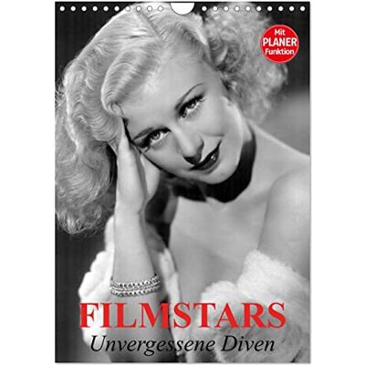 CALVENDO Filmstars. Unvergessene Diven (Wandkalender 2026 DIN A4 hoch), Monatskalender: Die legendären Stars und Göttinnen der goldenen Kinojahre ( Menschen) CALVENDO Filmstars. Unvergessene Diven (Wandkalender 2026 DIN A4 hoch), Monatskalender: Die legendären Stars und Göttinnen der goldenen Kinojahre ( Menschen)