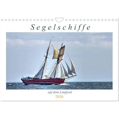 CALVENDO Segelschiffe auf dem Limfjord (Wandkalender 2026 DIN A4 quer), Monatskalender: Die Regatta Limfjorden Rundt findet jedes Jahr im Spätsommer statt ( Mobilitaet) CALVENDO Segelschiffe auf dem Limfjord (Wandkalender 2026 DIN A4 quer), Monatskalender: Die Regatta Limfjorden Rundt findet jedes Jahr im Spätsommer statt ( Mobilitaet)