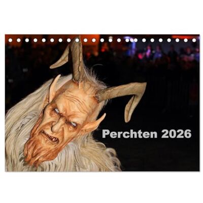 CALVENDO Perchten 2026 (Tischkalender 2026 DIN A5 quer), Monatskalender: Perchten schaurig schöne urtümliche Wesen. ( Kunst) CALVENDO Perchten 2026 (Tischkalender 2026 DIN A5 quer), Monatskalender: Perchten schaurig schöne urtümliche Wesen. ( Kunst)