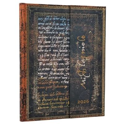 Paperblanks 2026 Picaresque Picaresque 12-Monatskalender Grande Vertikal Elastikband-Verschluss 160 Pg 100 GSM Paperblanks 2026 Picaresque Picaresque 12-Monatskalender Grande Vertikal Elastikband-Verschluss 160 Pg 100 GSM