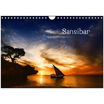 CALVENDO Sansibar (Wandkalender 2026 DIN A4 quer), Monatskalender: Impressionen Sansibar ( Natur) CALVENDO Sansibar (Wandkalender 2026 DIN A4 quer), Monatskalender: Impressionen Sansibar ( Natur)