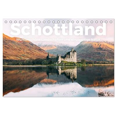 CALVENDO Schottland Wunderschöne Landschaften und einzigartige Natur. (Tischkalender 2026 DIN A5 quer), Monatskalender: Begleiten Sie uns auf eine ... Reise nach Schottland. ( Orte) CALVENDO Schottland Wunderschöne Landschaften und einzigartige Natur. (Tischkalender 2026 DIN A5 quer), Monatskalender: Begleiten Sie uns auf eine ... Reise nach Schottland. ( Orte)