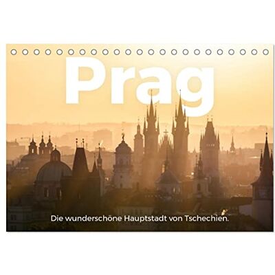 CALVENDO Prag Die wunderschöne Hauptstadt von Tschechien. (Tischkalender 2026 DIN A5 quer), Monatskalender: Entdecken Sie das fantastische Prag, so wie Sie es noch nie gesehen haben. ( Orte) CALVENDO Prag Die wunderschöne Hauptstadt von Tschechien. (Tischkalender 2026 DIN A5 quer), Monatskalender: Entdecken Sie das fantastische Prag, so wie Sie es noch nie gesehen haben. ( Orte)