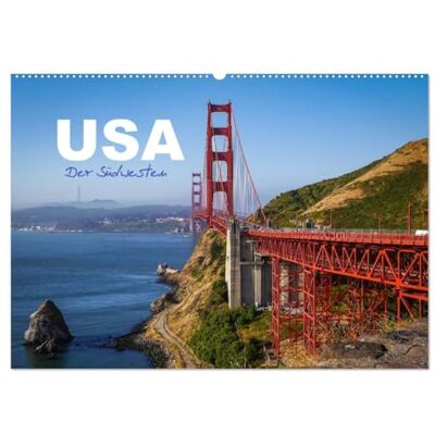 CALVENDO USA Der Südwesten (Wandkalender 2026 DIN A2 quer), Monatskalender: Atemberaubende Aufnahmen der abwechslungreichen Landschaft im Südwesten der USA ( Orte) CALVENDO USA Der Südwesten (Wandkalender 2026 DIN A2 quer), Monatskalender: Atemberaubende Aufnahmen der abwechslungreichen Landschaft im Südwesten der USA ( Orte)