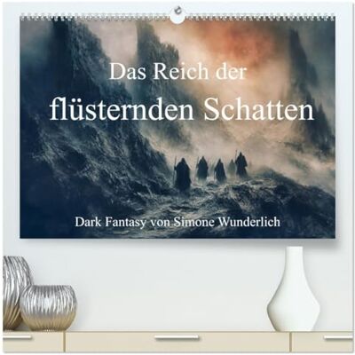 CALVENDO Das Reich der flüsternden Schatten (hochwertiger Premium Wandkalender 2026 DIN A2 quer), Kunstdruck in Hochglanz: Dunkle Fantasy ( Kunst) CALVENDO Das Reich der flüsternden Schatten (hochwertiger Premium Wandkalender 2026 DIN A2 quer), Kunstdruck in Hochglanz: Dunkle Fantasy ( Kunst)