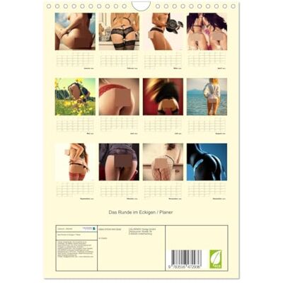 CALVENDO Das Runde im Eckigen/Planer (Wandkalender 2026 DIN A4 hoch), Monatskalender: Kalender mit Bildern von schönen weiblichen Pos. ( Erotik) CALVENDO Das Runde im Eckigen/Planer (Wandkalender 2026 DIN A4 hoch), Monatskalender: Kalender mit Bildern von schönen weiblichen Pos. ( Erotik)